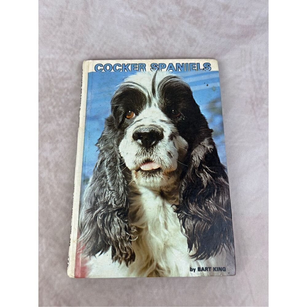 Vintage Cocker Spaniel Book 1970s